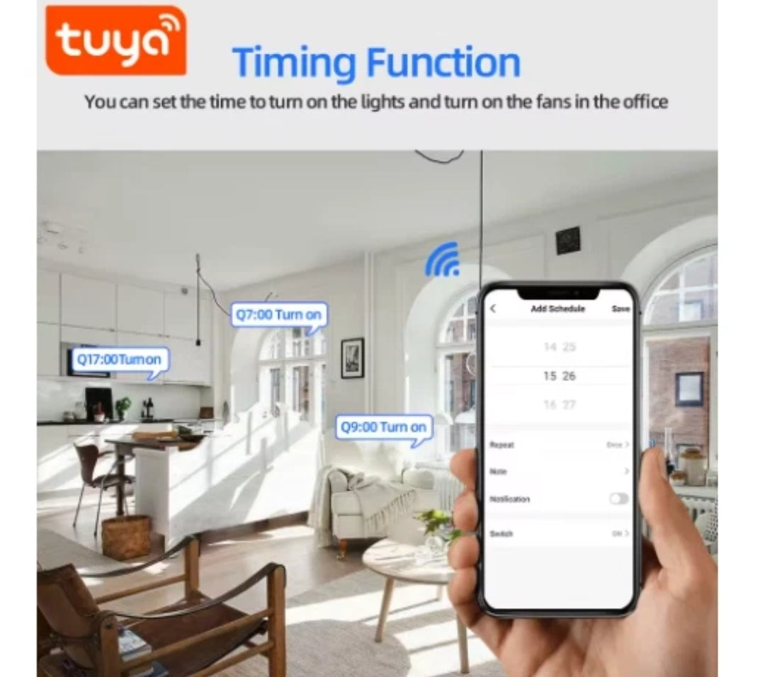Smart Switch 1ch WiFi Tuya Smart