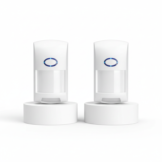 kit 2 pz Sensore Movimento PIR WiFi Tuya 12mt App Smart Home