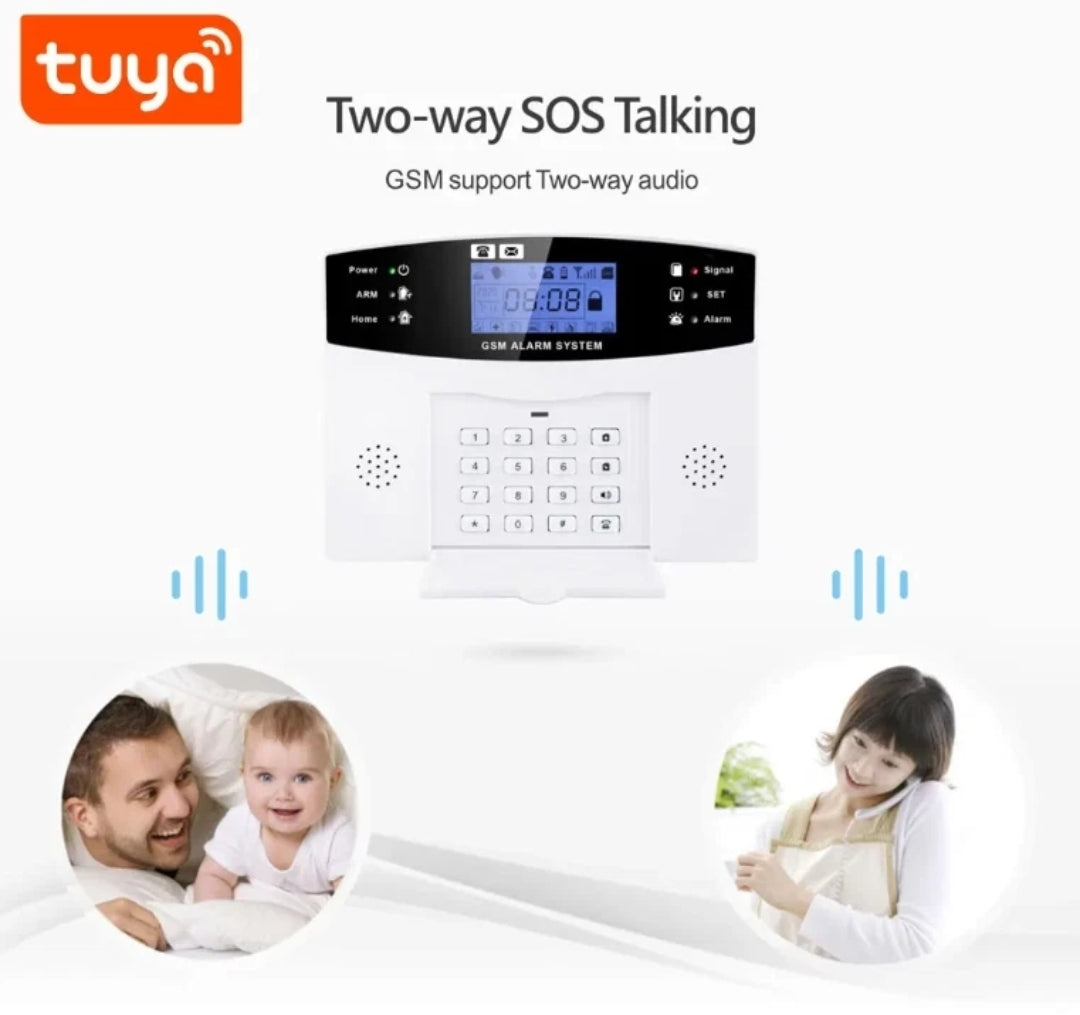 centrale allarme antifurto wifi gsm tuya smart home 