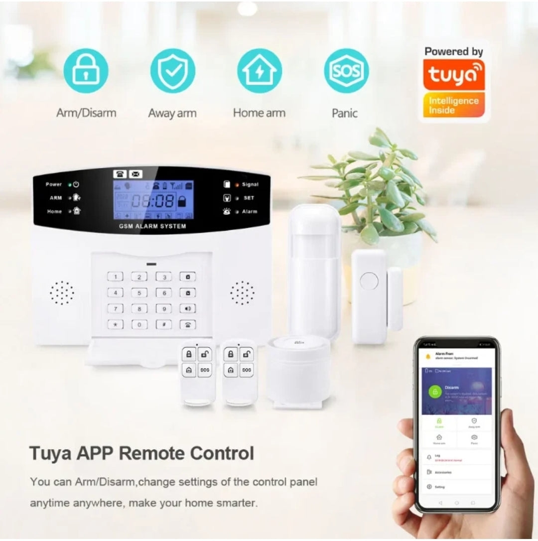 centrale allarme antifurto wifi gsm tuya smart home 