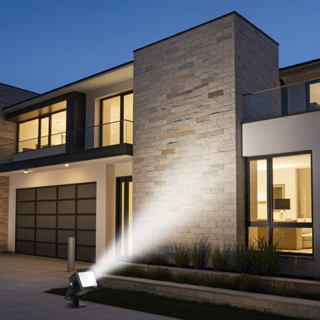 faro led 100 watt per esterno illuminazione  resistente 