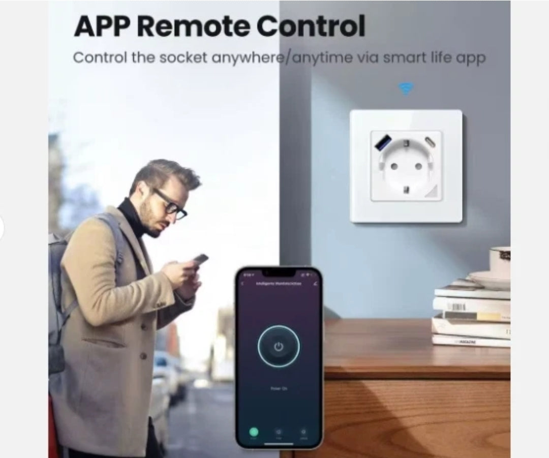 presa intelligente smart plug shucko usb tuya smart home