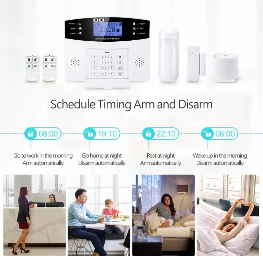 Sistema di allarme casa antifurto TUYA Smart Home  WIFI GSM